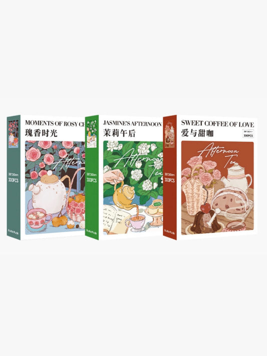 BUBBLE PUZZLE - 300 Piece Puzzle, afternoon tea, cute, lifestyle, coffee, cake