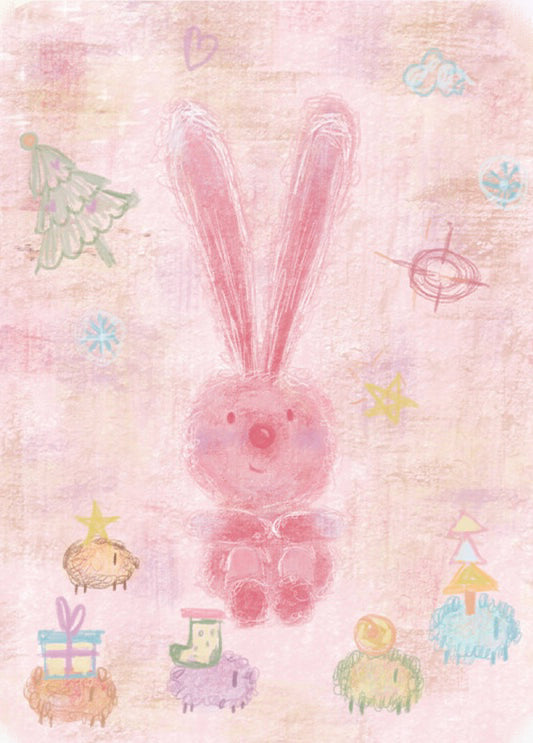 BUBBLE PUZZLE - Dreamland - 300 Piece Puzzle, cute, animal, girl