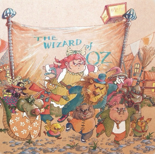 BUBBLE PUZZLE - The Wizard of Oz - 500 Piece Puzzle, cartoon, fantasy