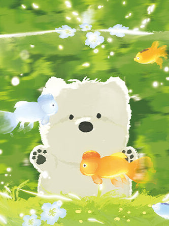 Bubble Puzzle - Little Bear Series - Bulubulu, bubbles