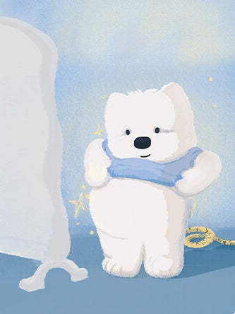 Bubble Puzzle - Little Bear Series - Into the Mirror, cute