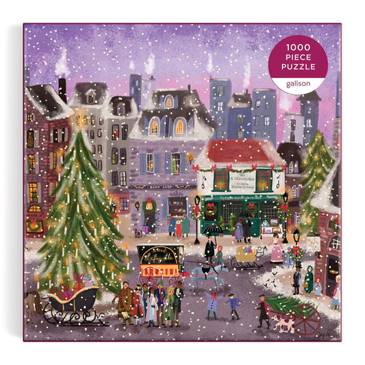 GALISON - Christmas Square - 1000 Piece Puzzle