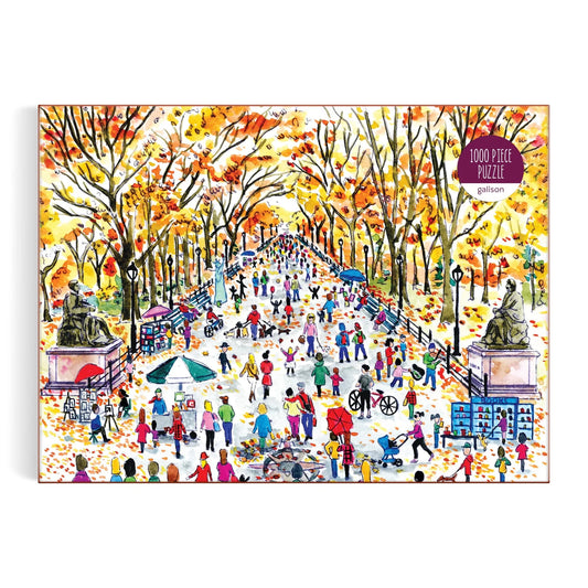 GALISON - Fall in Central Park - 1000 Piece Puzzle