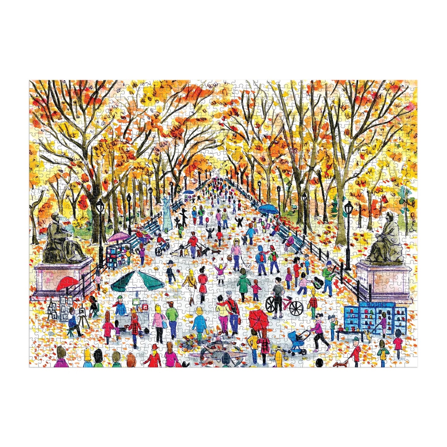 GALISON - Fall in Central Park - 1000 Piece Puzzle