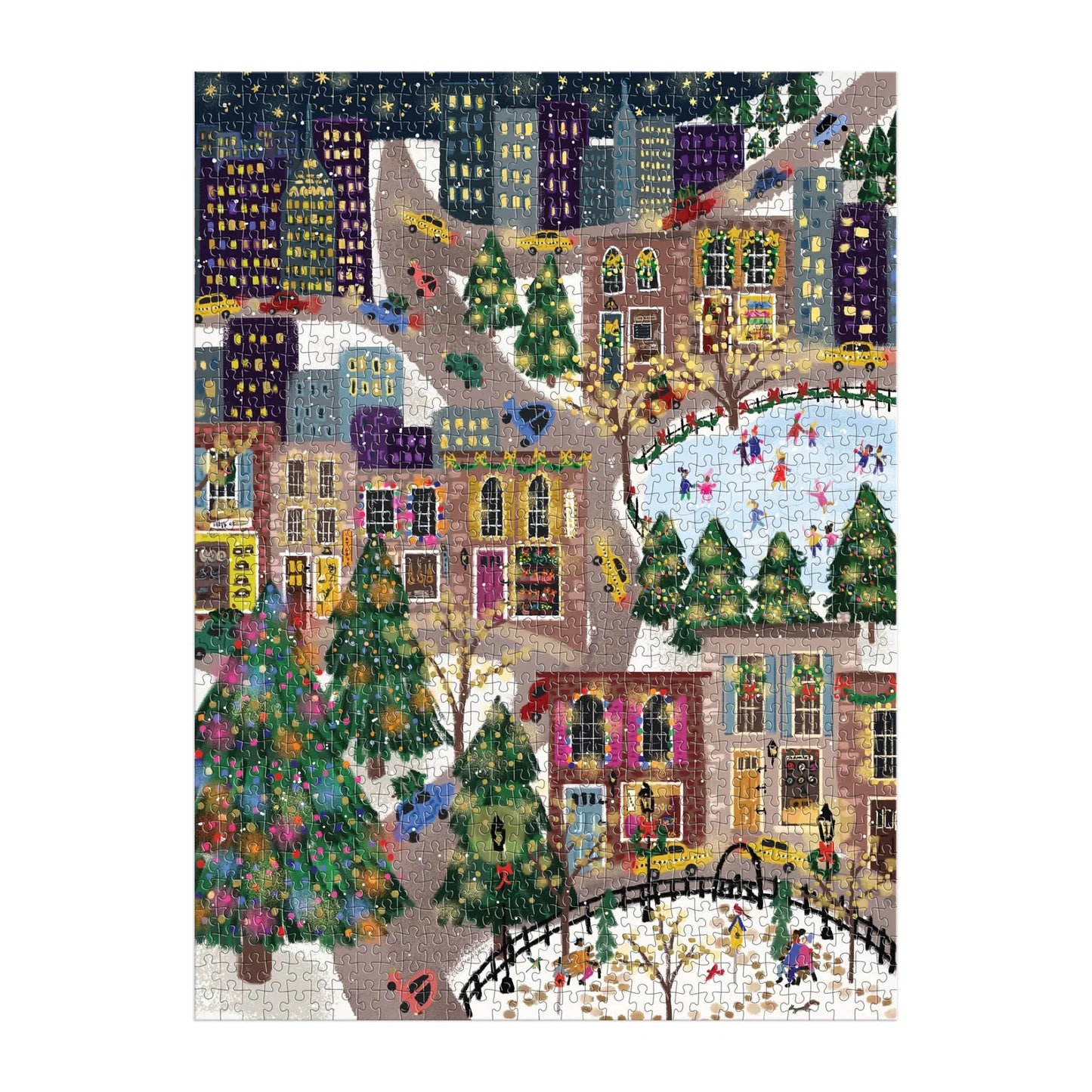 GALISON - Sparkling City - 1000 Piece Foil Puzzle