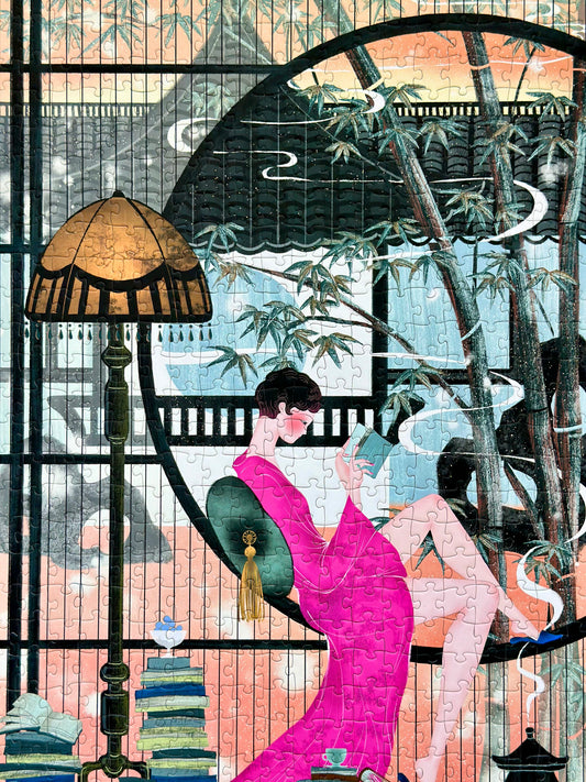 HAPPY PUZZLE - Beauty Series: Red Note - 500 Piece Puzzle