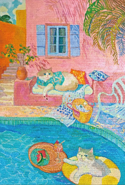 HAPPY PUZZLE - Cats Diary - 1000 Piece Puzzle