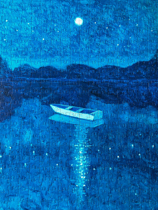 HAPPY PUZZLE - Night Cruise - 500 Piece Puzzle