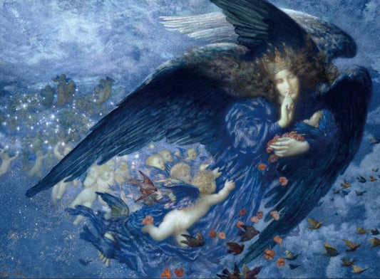 HAPPY PUZZLE - Night God and the Stars - 500 Piece Puzzle