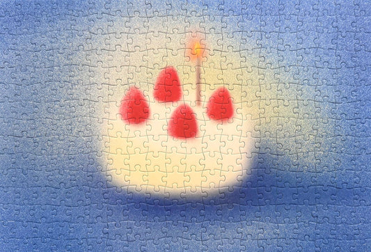 HAPPY PUZZLE - Strawberry Cake - 300 Piece Puzzle