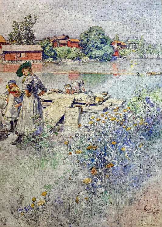 HAPPY PUZZLE - The Washing Jetty - 1000 Piece Puzzle