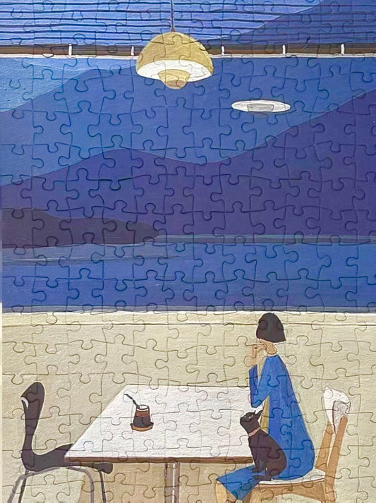 SEREN ART PUZZLES - BLUE NIGHT - 324 PIECES