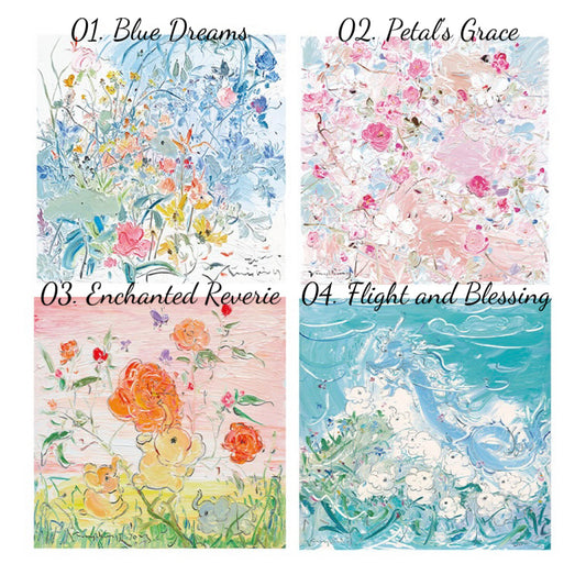 SEREN ART - Bloom and Growth Series - 324 Piece Puzzle, colorful, home decoration