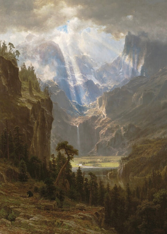 SEREN ART - Rocky Mountains - 1000 Piece Puzzle, landscape