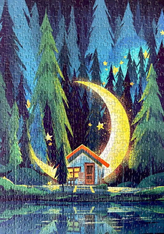 SOULPUZZ - Half Moon Serenade - 500 Piece Puzzle