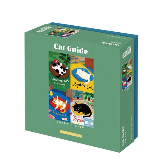 BOTOP - Cat Guide - 1000 Piece Puzzle, pet lover, cat