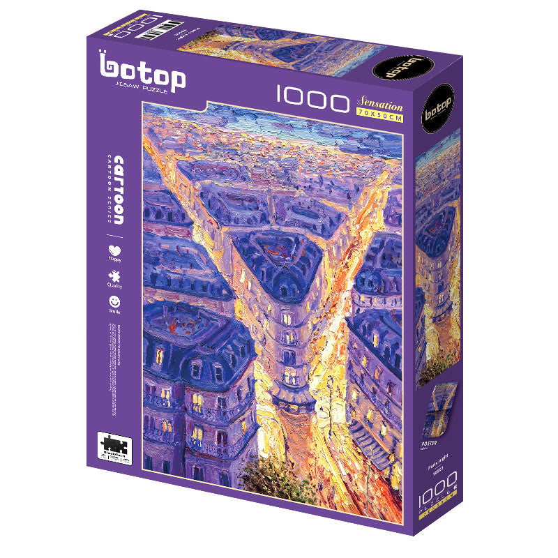 BOTOP - Night in Paris - 1000 Piece Puzzle