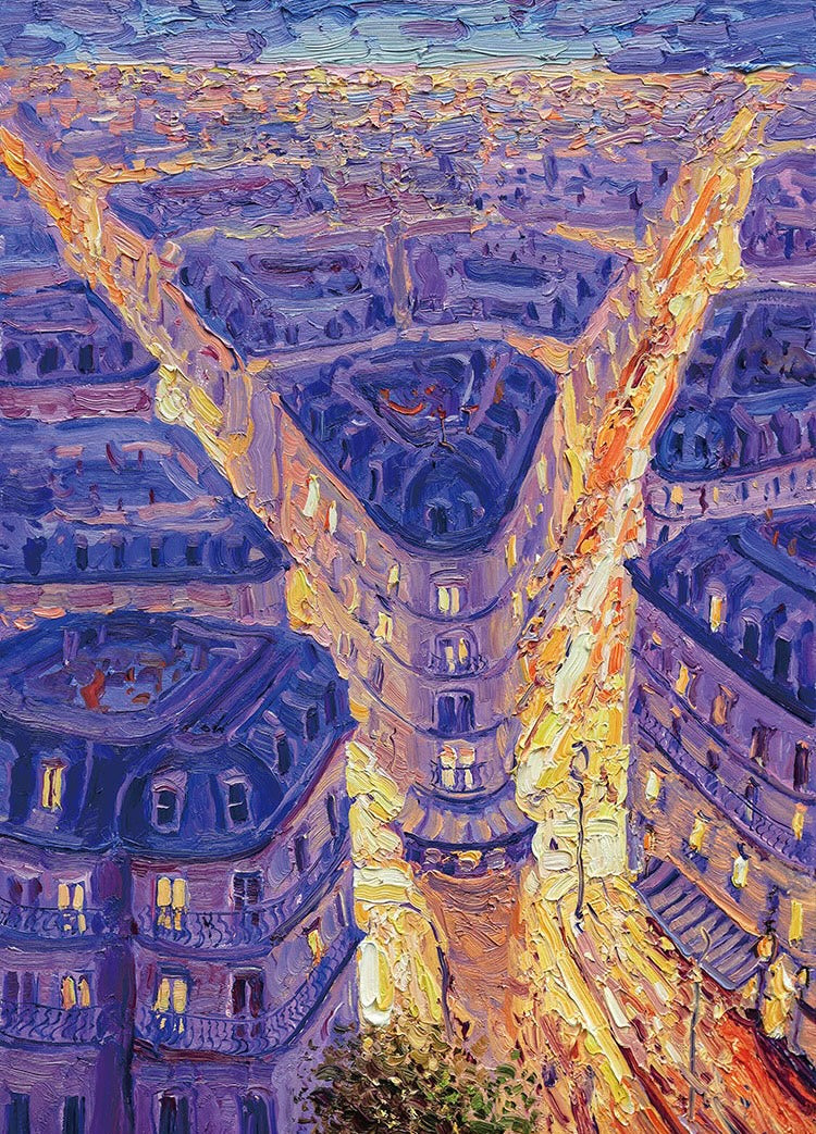 BOTOP - Night in Paris - 1000 Piece Puzzle