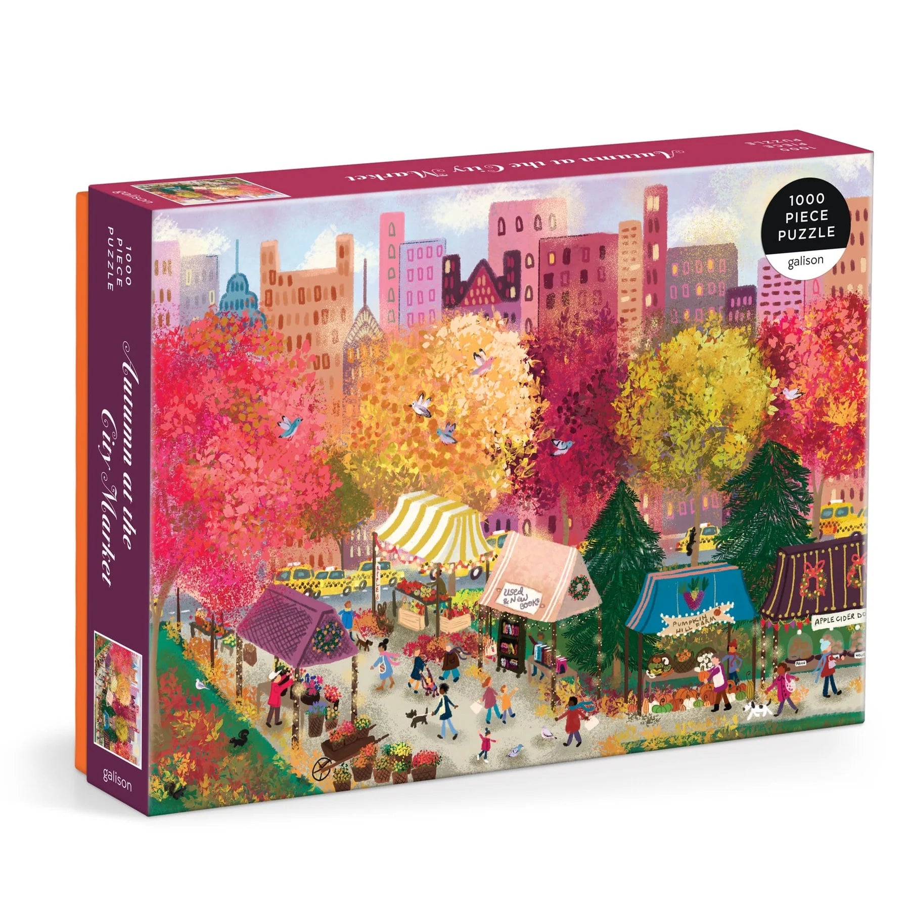 GALISON - Autumn at the City Market - 1000 Piece Puzzle