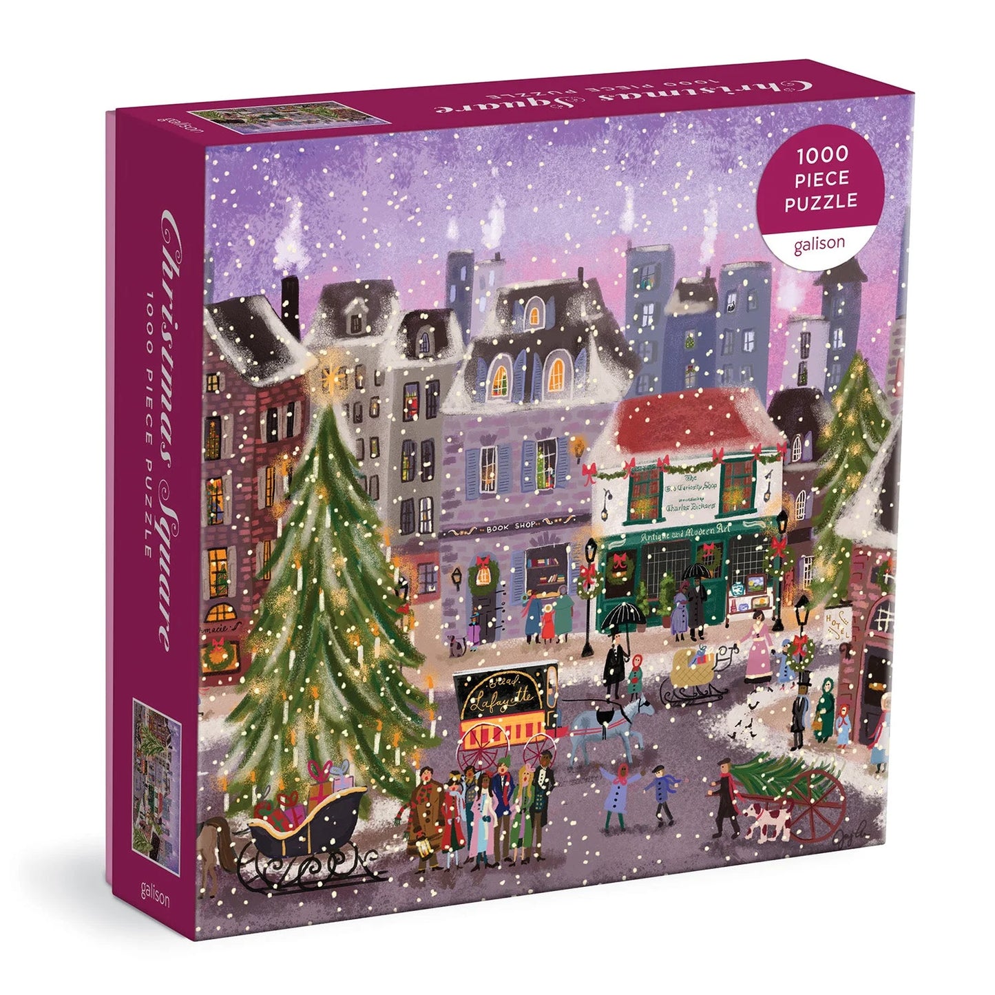 GALISON - Christmas Square - 1000 Piece Puzzle