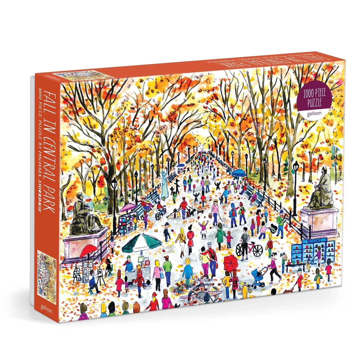 GALISON - Fall in Central Park - 1000 Piece Puzzle