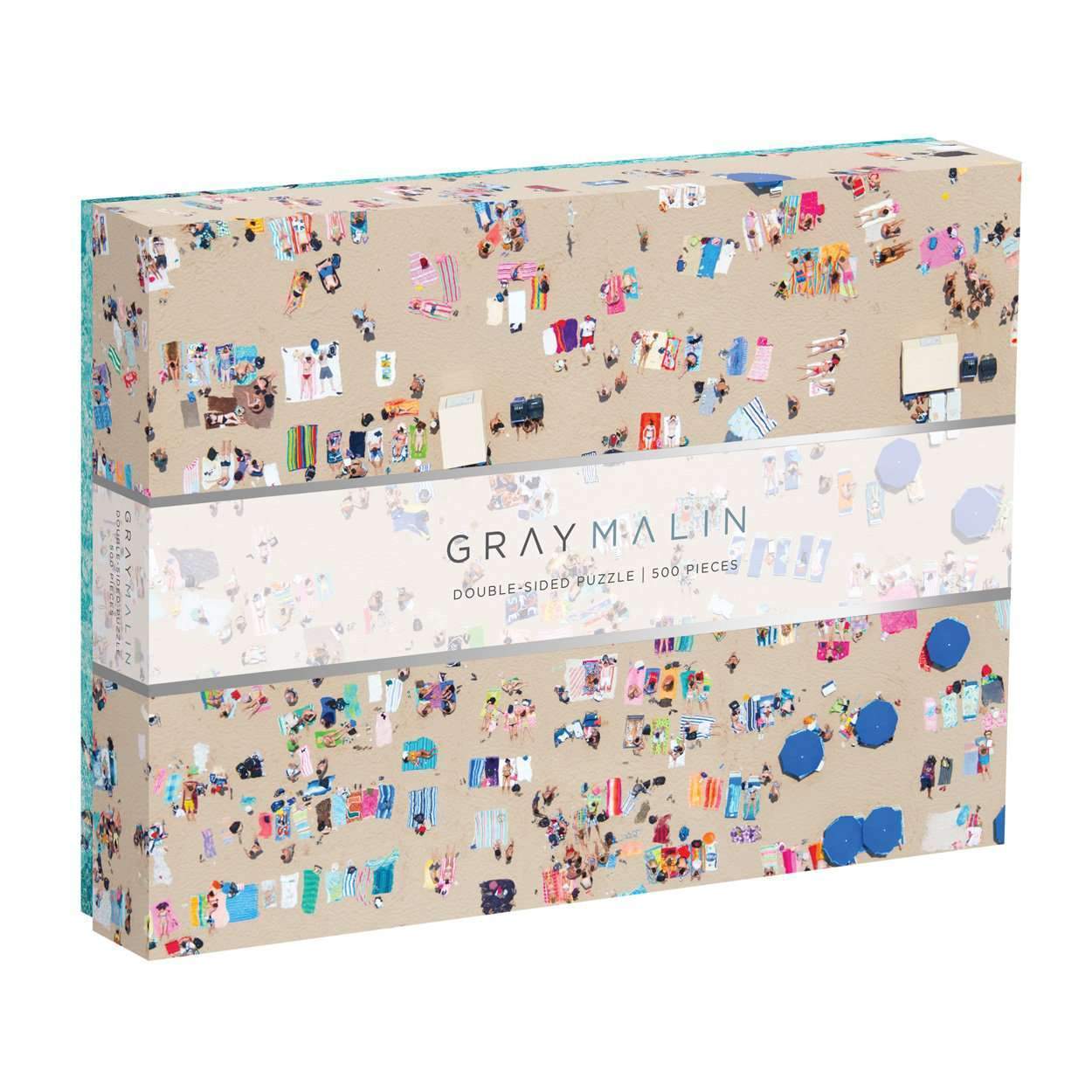 GALISON - Gray Malin The Beach - 500 Piece Double-Sided Puzzle