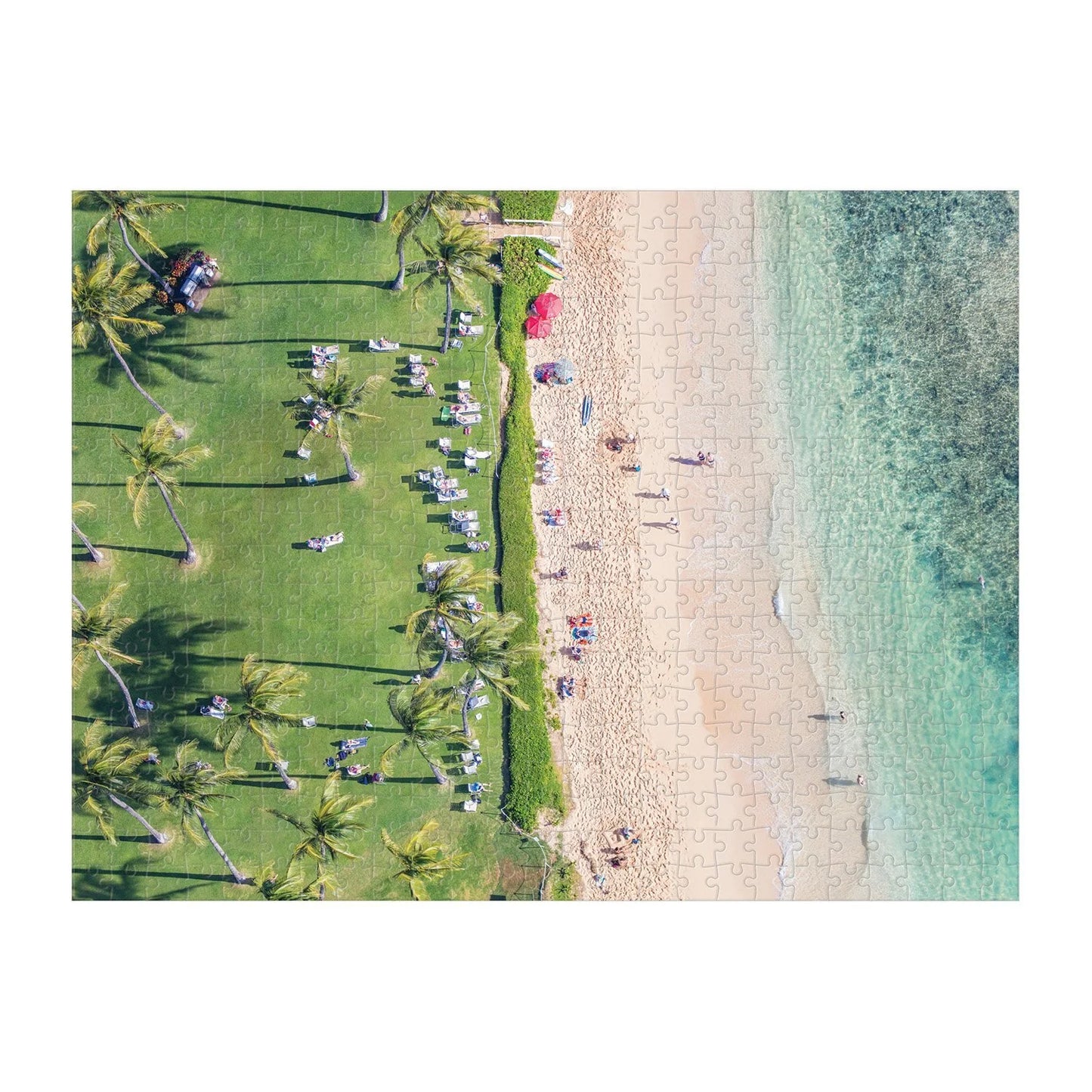 GALISON - Gray Malin The Hawaii Beach - 500 Piece Double-Sided Puzzle