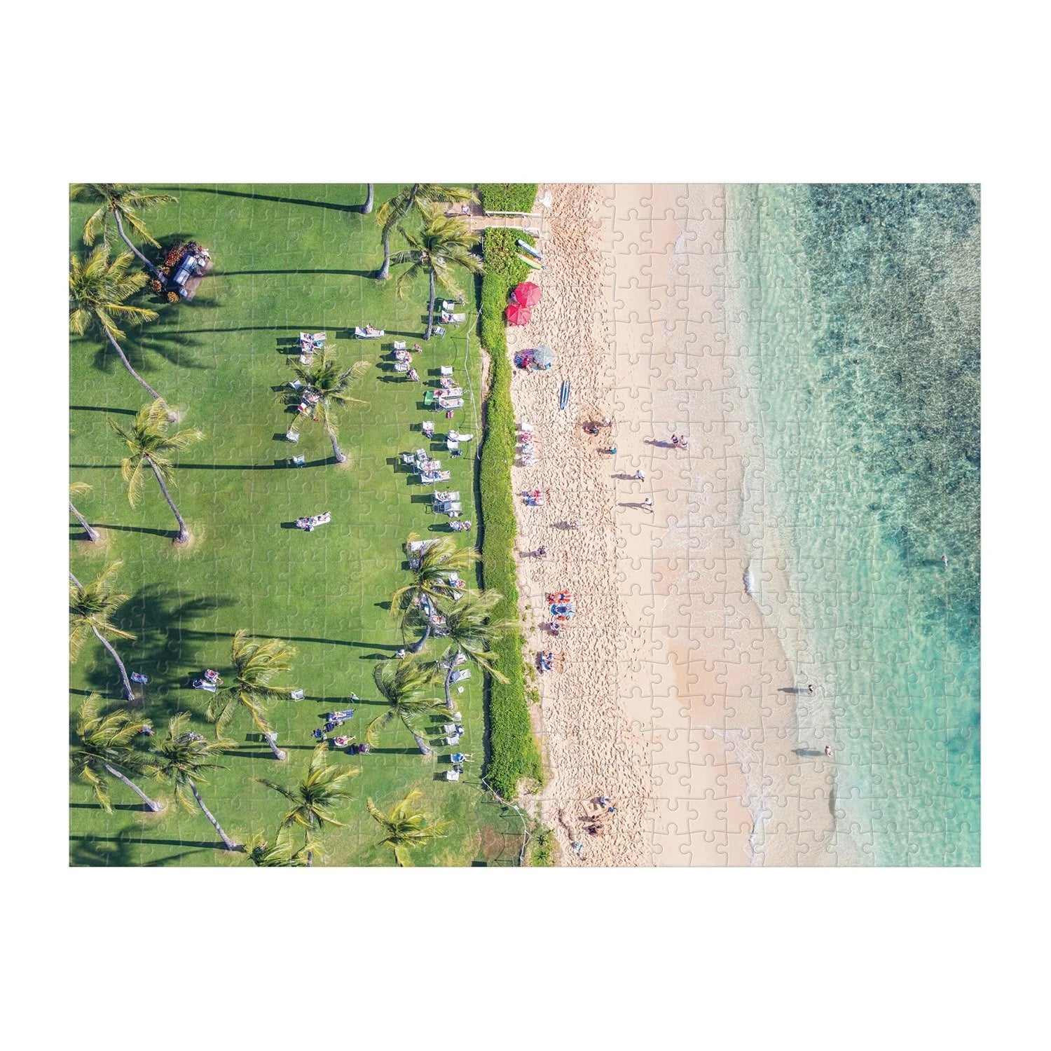 GALISON - Gray Malin The Hawaii Beach - 500 Piece Double-Sided Puzzle