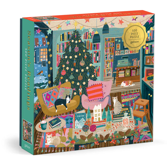 GALISON - Season's Readings - 500 Piece Foil Puzzle