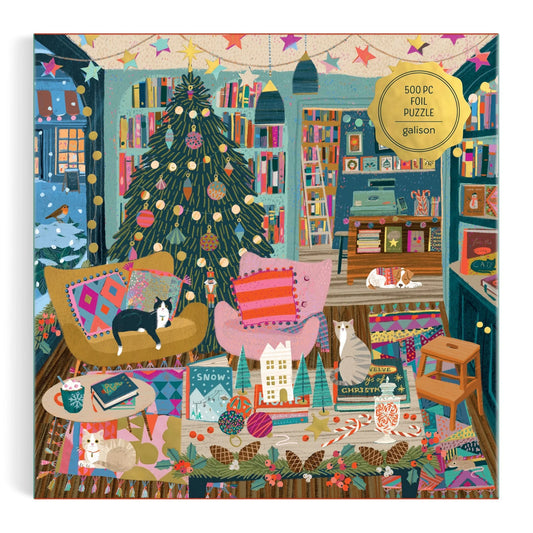 GALISON - Season's Readings - 500 Piece Foil Puzzle