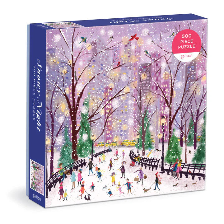 GALISON - Snowy Night - 500 Piece Puzzle