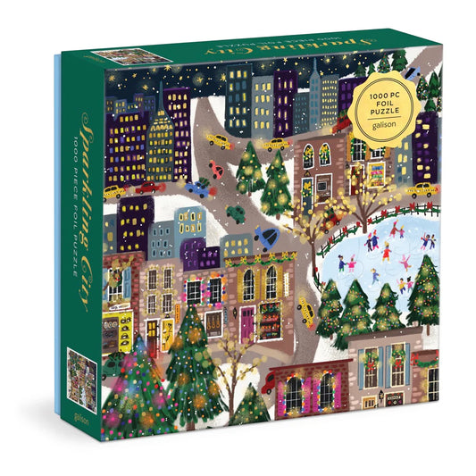GALISON - Sparkling City - 1000 Piece Foil Puzzle