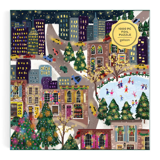 GALISON - Sparkling City - 1000 Piece Foil Puzzle
