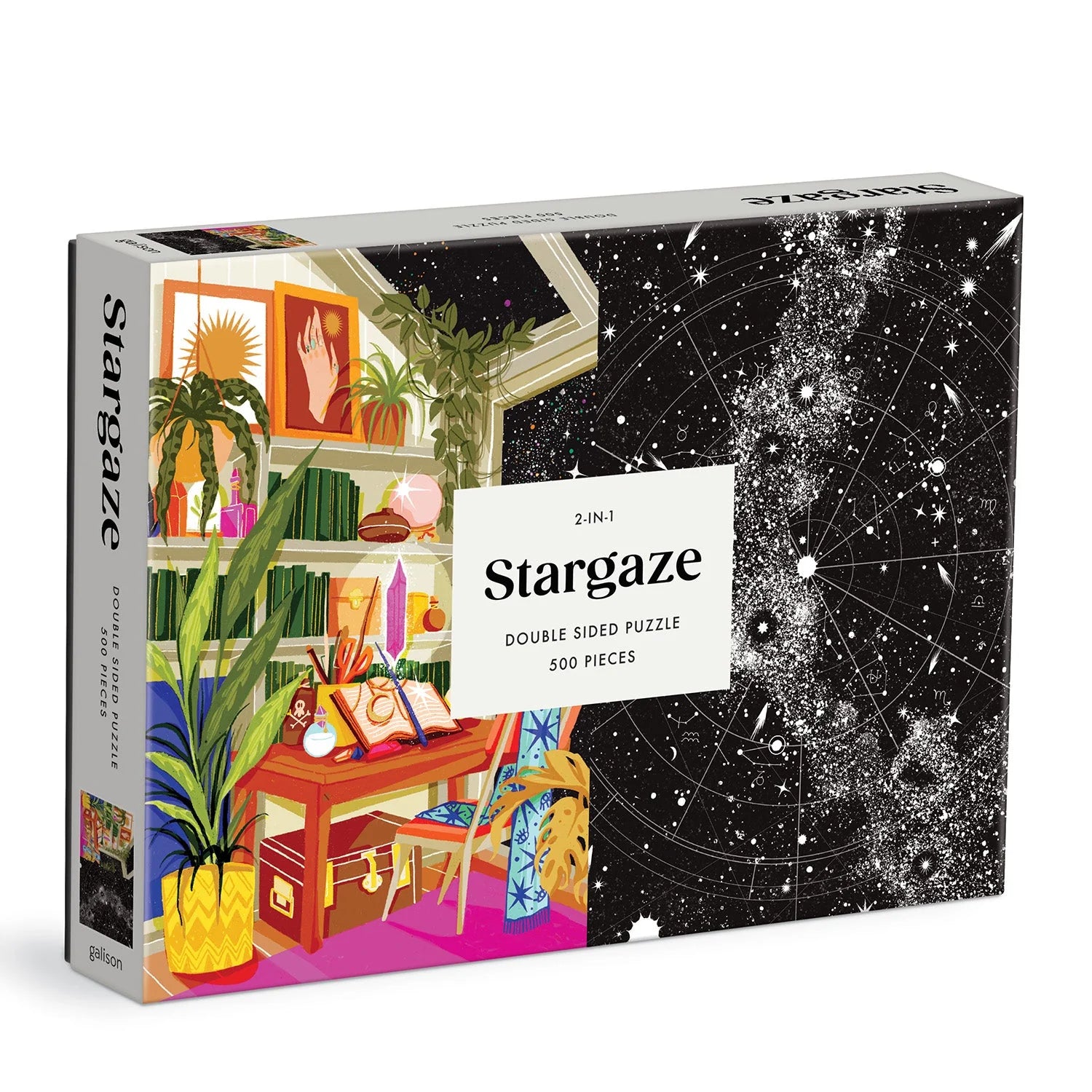 GALISON - Stargaze - 500 Piece Double-Sided Puzzle