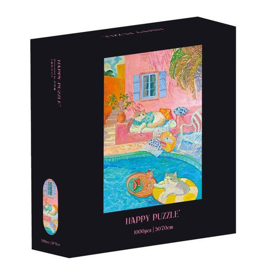 HAPPY PUZZLE - Cats Diary - 1000 Piece Puzzle