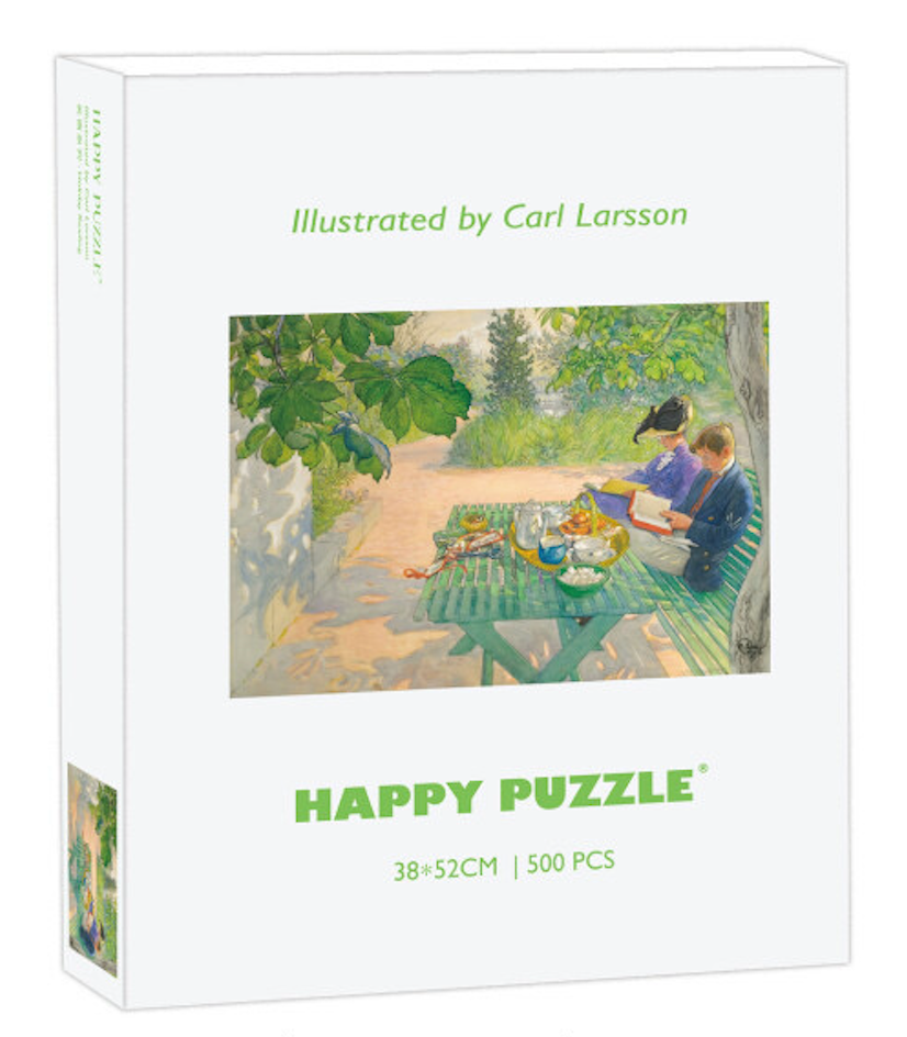 HAPPY PUZZLE - Holiday Reading - 500 Piece Puzzle