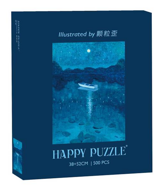 HAPPY PUZZLE - Night Cruise - 500 Piece Puzzle