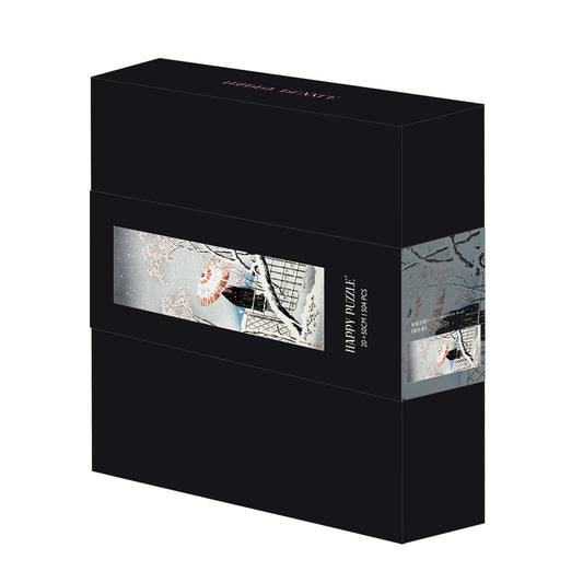 HAPPY PUZZLE - Plum Blossom in Snow - 504 Piece Puzzle - Japanese art puzzle, Snow, winter, adult