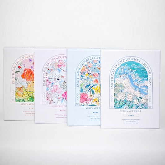 SEREN ART - Bloom and Growth Series - 324 Piece Puzzle, colorful, home decoration