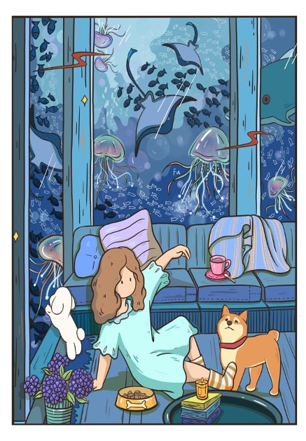 SEREN ART - Home Diary 03 - Twenty Thousand Leagues Under the Sea - 130 Pieces