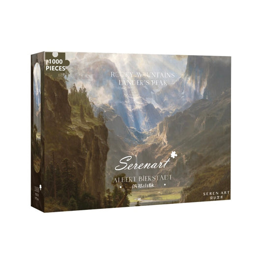 SEREN ART - Rocky Mountains - 1000 Piece Puzzle, landscape