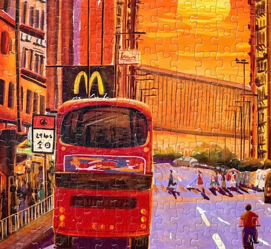 SEREN ART - Sunset Over the City - 500 Pieces
