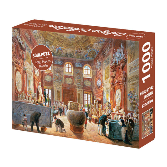 SOULPUZZ - Antique Collection - 1000 Piece Puzzle, art, home decor