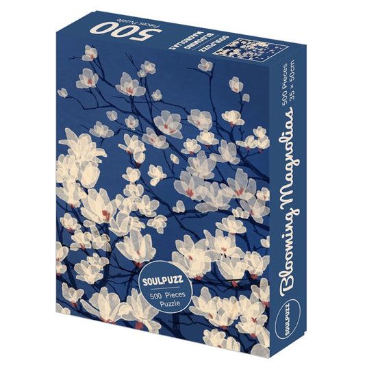 SOULPUZZ - Blooming Magnolias - 500 Piece Puzzle