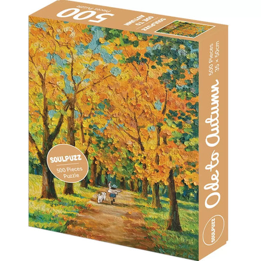 SOULPUZZ - Ode to Autumn - 500 Piece Puzzle