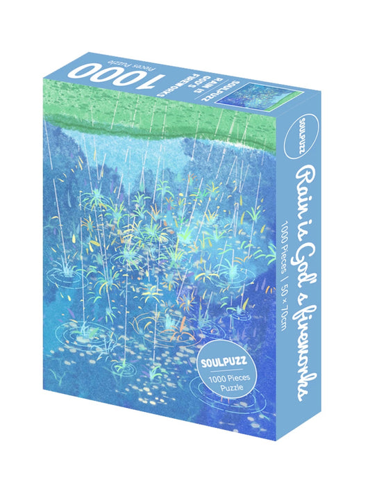SOULPUZZ - Rain is God's Fireworks - 1000 Piece Puzzle