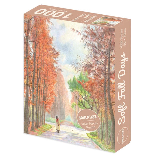 SOULPUZZ - Soft Fall Days - 1000 Piece Puzzle