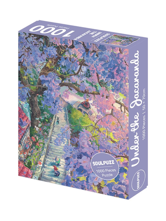SOULPUZZ - Under the Jacaranda - 1000 Piece Puzzle