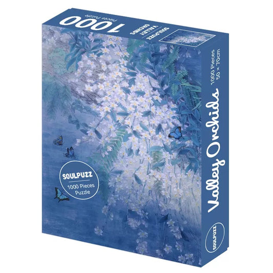 SOULPUZZ - Valley Orchids - 1000 Piece Puzzle