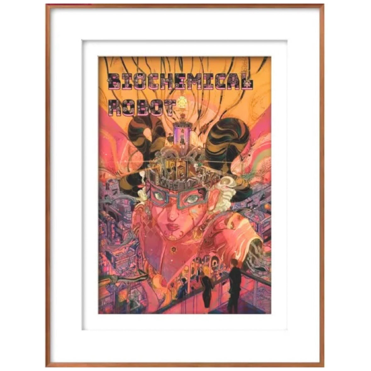 StudiYo! - Biochemical Robot - 600 Piece Puzzle, cyberpunk-style art